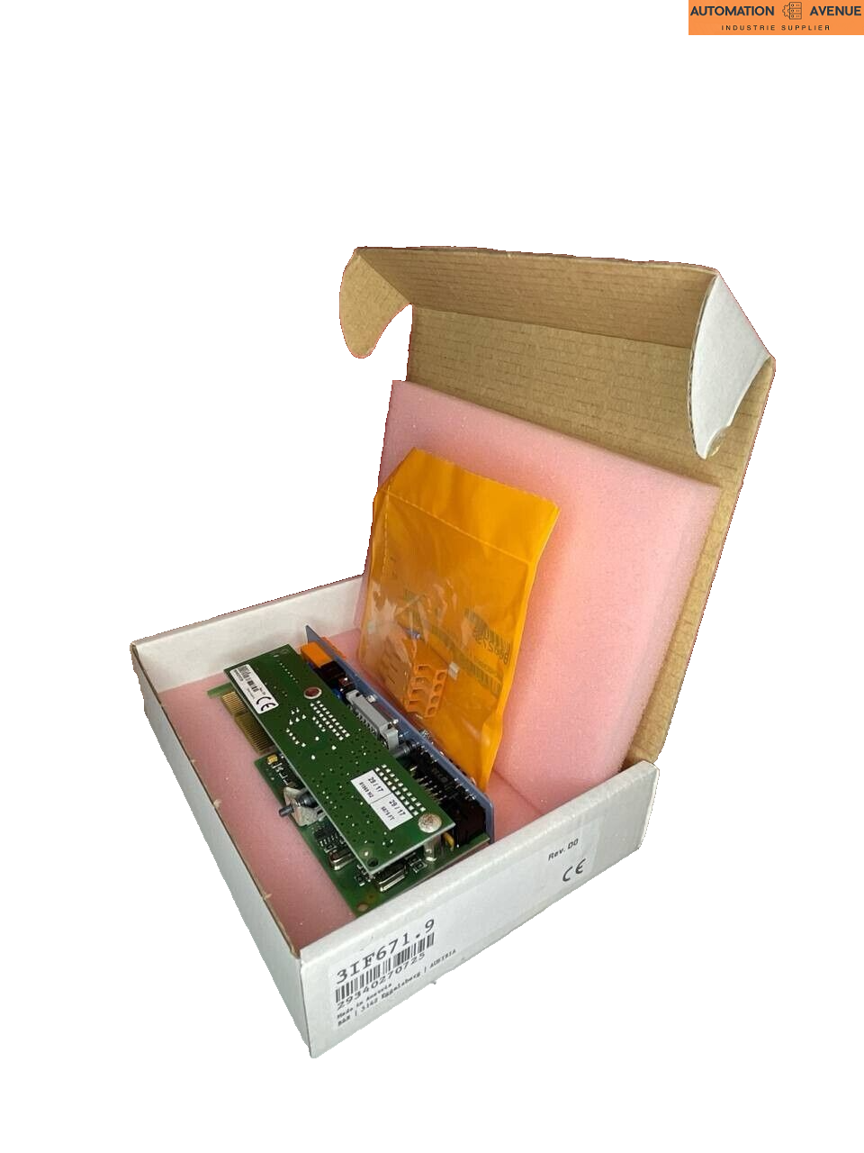 Klicken Sie, um das Bild zu vergrößern B&R 3IF671.9 Interface Module Rev D0 Powerlink Schnittstellenmodul