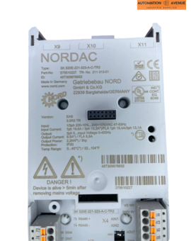 Nord / Nordac Sk 520e-221-323-A-C-TR2 Frequenzumrichter 2,2kW, Bild 3