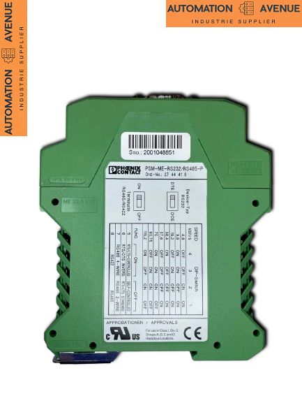 Klicken Sie, um das Bild zu vergrößern Phoenix Contact, Schnittstellenumsetzer, psm-me-rs232/rs485-p