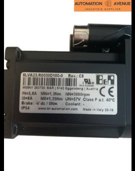B&R AC Servomotor 8LVA23.R0030D100-0 / REV C8, Bild 4
