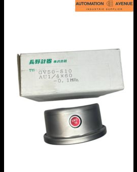 Nagano Keiki GV50-S10 / AU1- 4 x 60 / -0,1Mpa / Unterdruckanzeige, Bild 3
