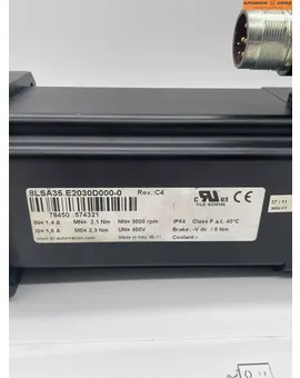 B&R Automation Servomotor 8LSA35.E2030D000-0 Rev. C4, Bild 2
