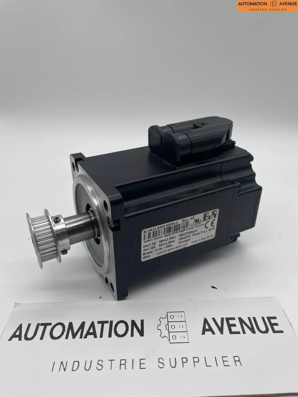 Klicken Sie, um das Bild zu vergrößern B&R Automation Servomotor 8LVA33.R0021D0000-0 Rev. C8