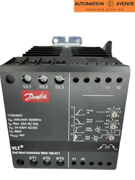 Klicken Sie, um das Bild zu vergrößern Danfoss Soft Start Controller MCD 100-011, 175G4008