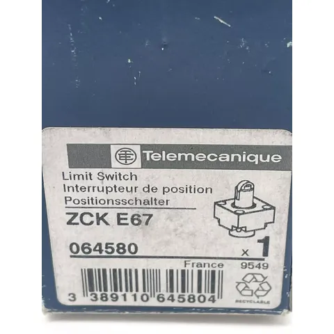 Telemecanique ZCK E67 Positionsschalter Kopf mit Rollenstössel ZCKE67 NEU OVP