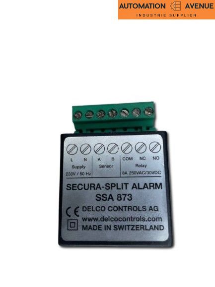 Klicken Sie, um das Bild zu vergrößern DELCO CONTROLS AG SSA 873 SECURA-SPLIT ALARM