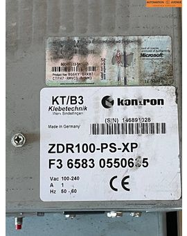 Kontron Bedieneinheit / operator panel ZDR100-PS-XP F3 6583 0550635 / Getestet, Bild 4