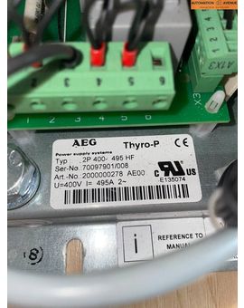 AEG Thyro-P 2P 400- 495 HF Steuersysteme / Power supply systems, Bild 6