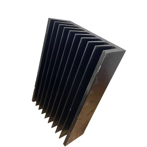 Kühlkörper Schwarz / Aluminium / 15cm x 10cm x 4cm