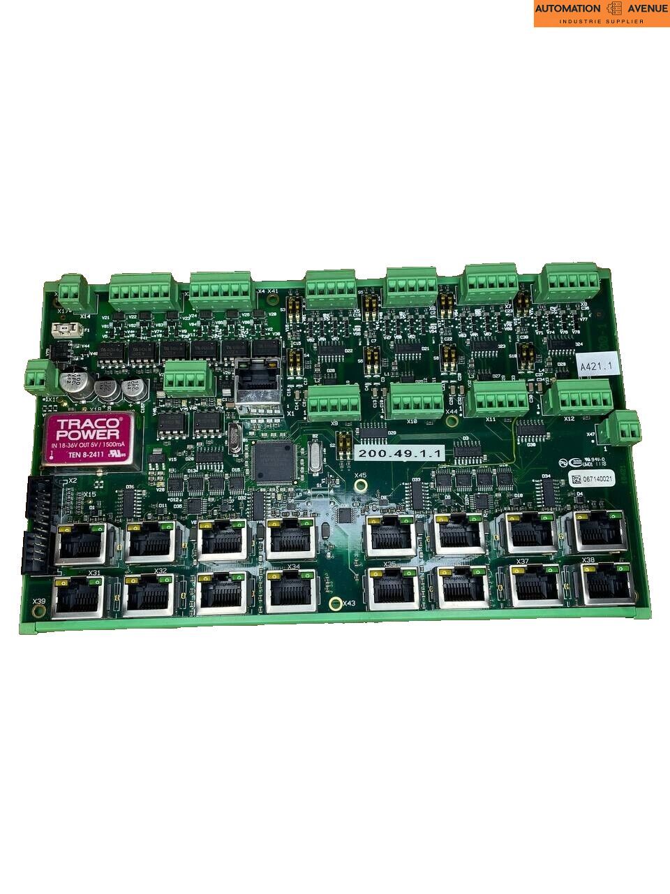 Klicken Sie, um das Bild zu vergrößern Q.I. Press Controls Software V.0.10.8 IP 200.49.1.1 Type MUX Board 15100-1