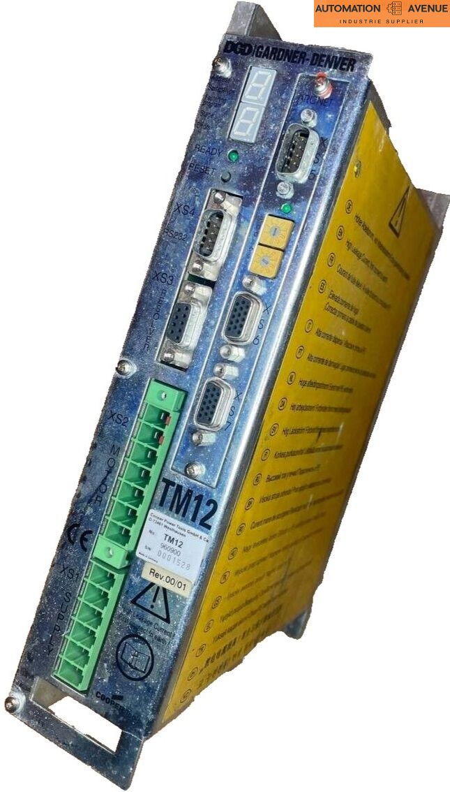Klicken Sie, um das Bild zu vergrößern GARDNER-DENVER COPERS TOOLS TM12 960900 Steuerung Rev.00/01
