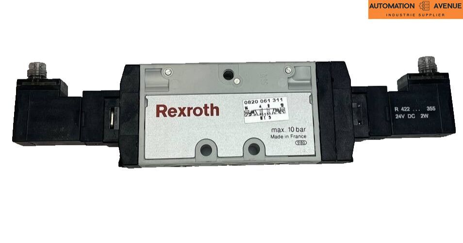 Klicken Sie, um das Bild zu vergrößern Rexroth 0820 060 311 Pneumatikventil 10 Bar R433...355