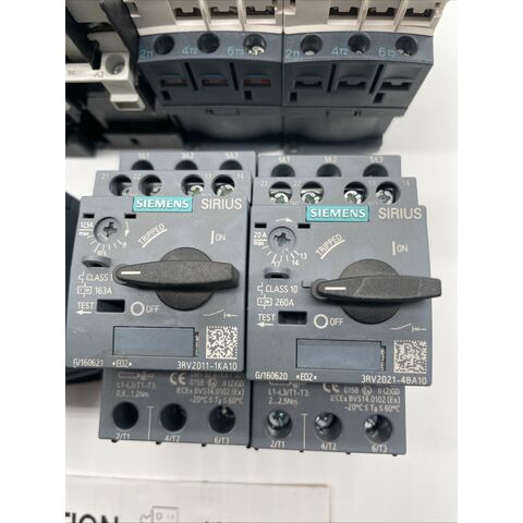 9 Stück Diverse Schütze / Schutzschalter Siemens Schneider electric