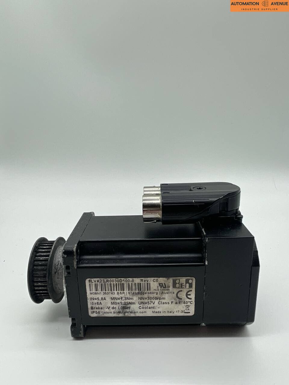 Klicken Sie, um das Bild zu vergrößern B&R AC Servomotor 8LVA23.R0030D100-0 / REV C0 Defekt