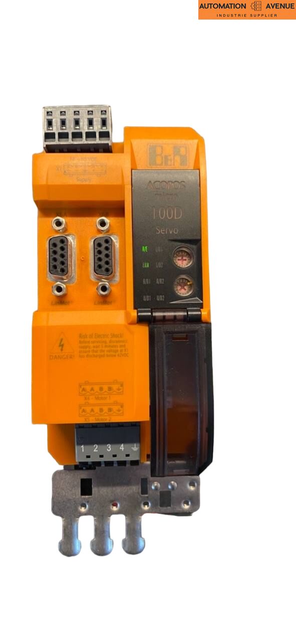 Klicken Sie, um das Bild zu vergrößern B&R ACOPOS micro 100D Servo Wechselrichtermodul 80VD100PD.C188-01 REV.B4