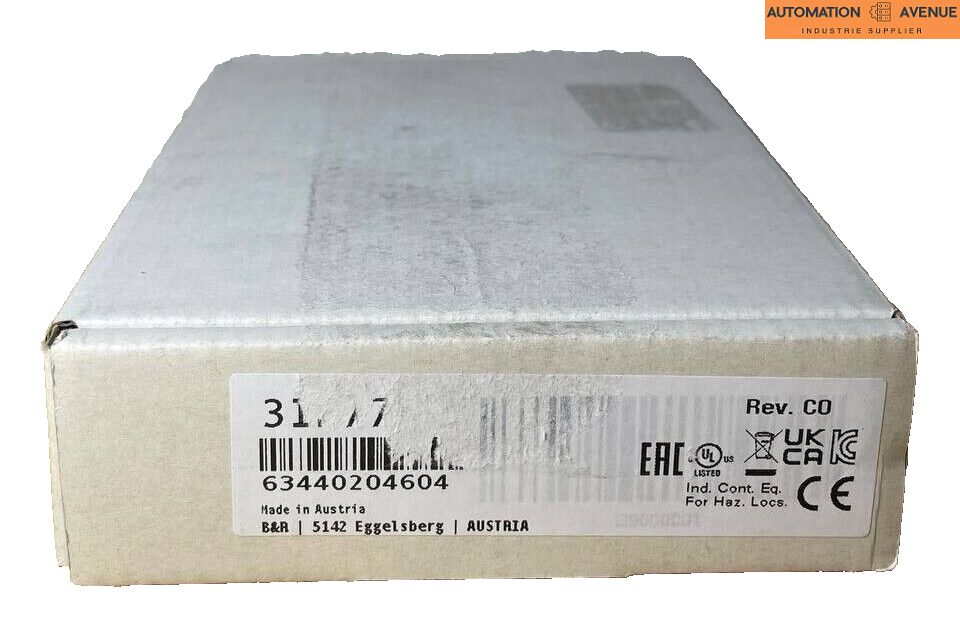 Klicken Sie, um das Bild zu vergrößern B&R Automation Schnittstellenmodul 3IF771.9 Revision C0 NEU/Originalverpackt