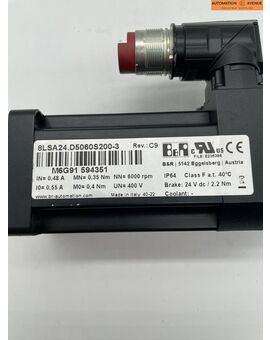 B&R Automation Servomotor 8LSA.D5060S200-3 Rev. C9 NEU, Bild 6