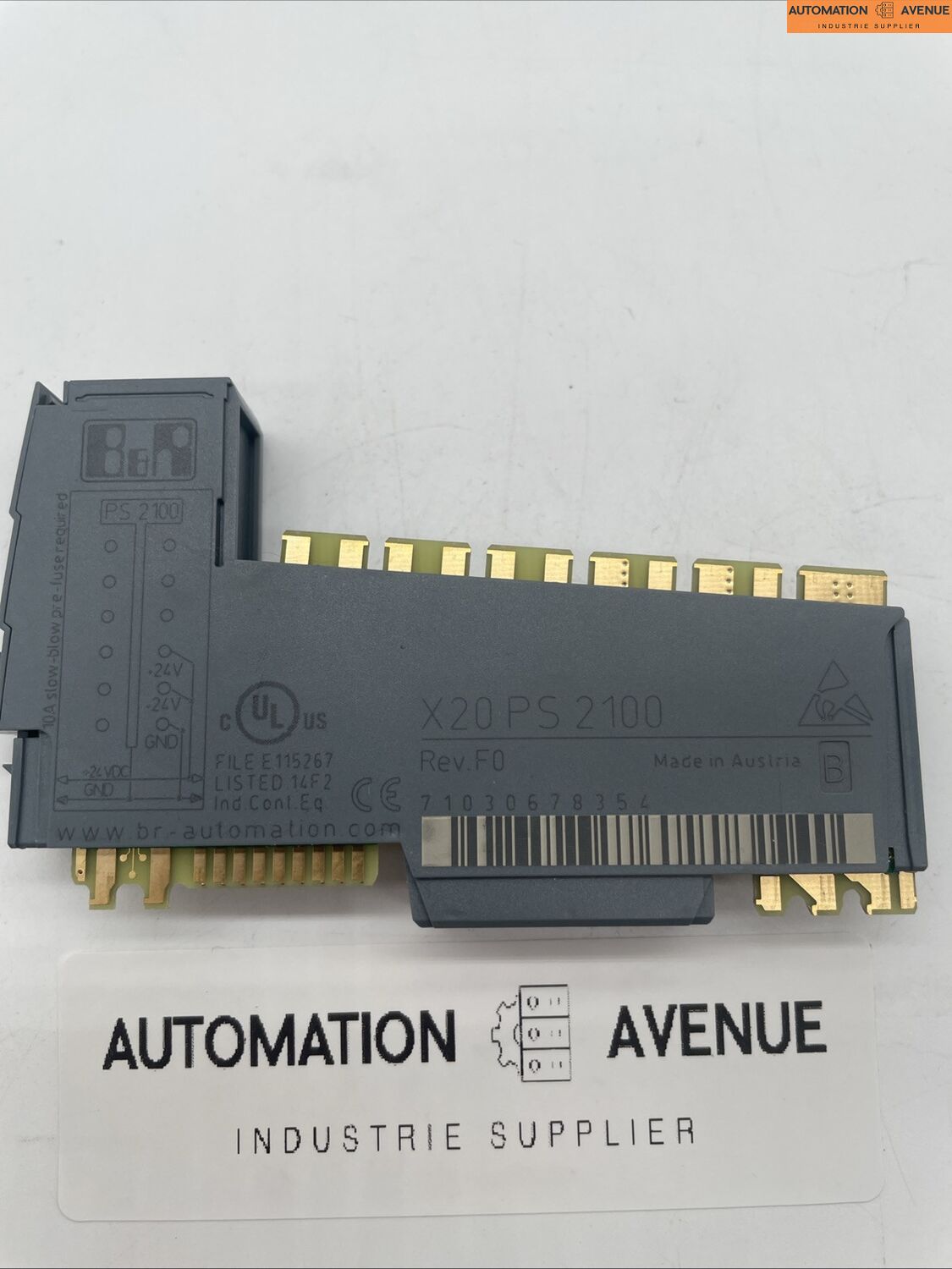 Klicken Sie, um das Bild zu vergrößern B&R X20PS2100 Power Supply Module Stromversorgungsmodul