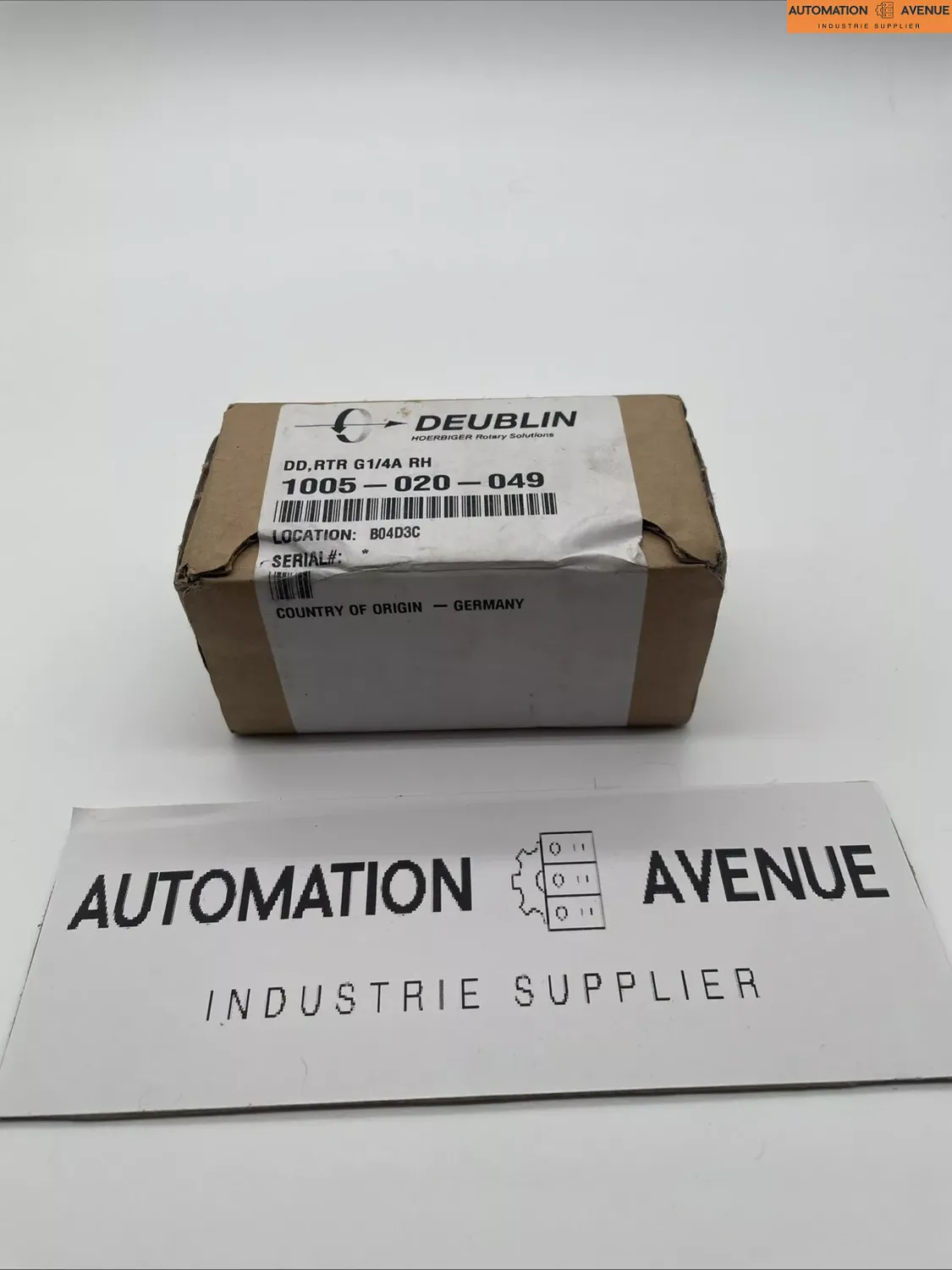 Klicken Sie, um das Bild zu vergrößern Deublin Drehverbindung / Drehdurchführung Luft/Hydrauliköl Ø6 mm
