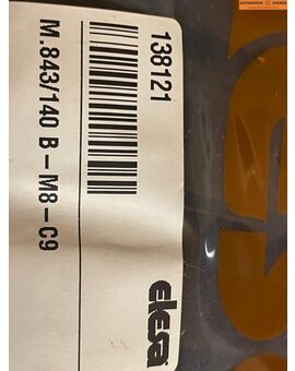 Elesa Glänzend Schwarz Kunststoffgriff - Bügelgriff, 138mm, Bild 3