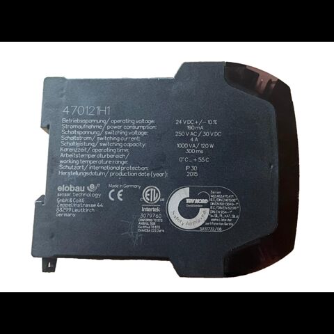 Elobau 470121H1 Sicherheitsauswerteinheit Stecker fehlen