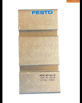 Festo AEVC-63-10-I-P Short-Stroke Cylinder New NMP 188278, Bild 2