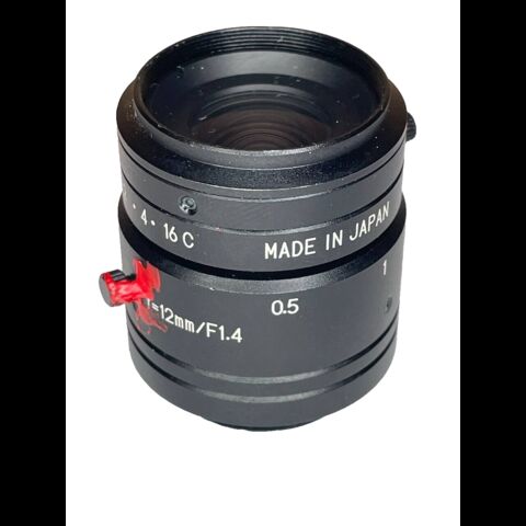 Kowa Objektiv / Linse f=12mm / F1.4 15R0016539 für Teledyne Dalsa
