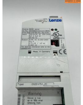 Lenze 8200 Vector Inverter/ E82EV751_2C E82EV751K2C / FREQUENZUMRICHTER, Bild 1