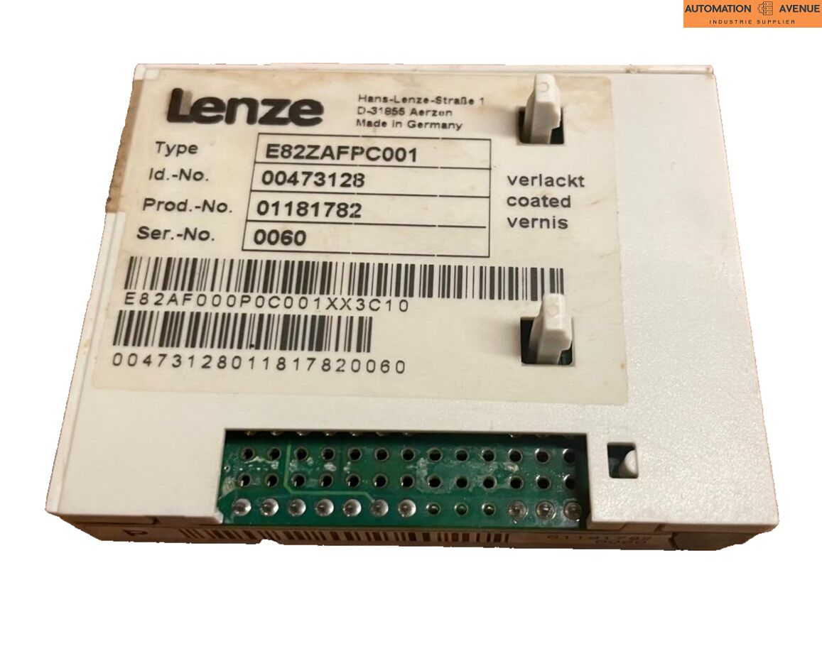 Klicken Sie, um das Bild zu vergrößern Lenze Profibusmodul Type: E82ZAFPC001 / profibus 001 / 3G10