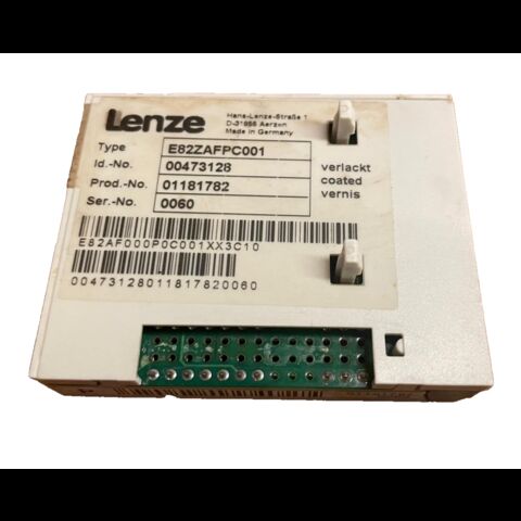 Lenze Profibusmodul Type: E82ZAFPC001 / profibus 001 / 3G10