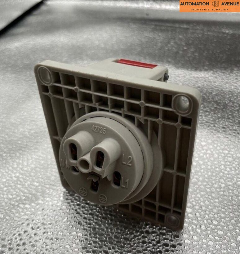 Klicken Sie, um das Bild zu vergrößern Mennekes Anbausteckdose Typ 1473 panel mounted socket 16A-6h IP44 Steckdose