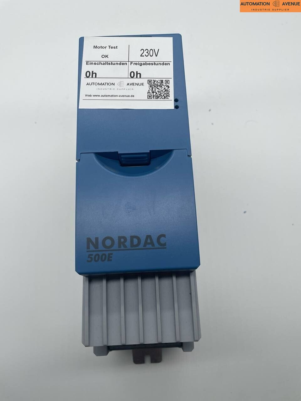 Klicken Sie, um das Bild zu vergrößern Nordac / Nord Sk500e-111-323-A-C-TR2 Frequenzumrichter 1,1kW Neuwertig (1)