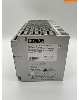 Phoenix Contact Netzteil QUINT-PS-3X400-500AC/48DC/20, Bild 6